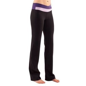 LULULEMON ATHLETICA Astro Pant In Black/Heathered Concord Grape/Concorde Grape S